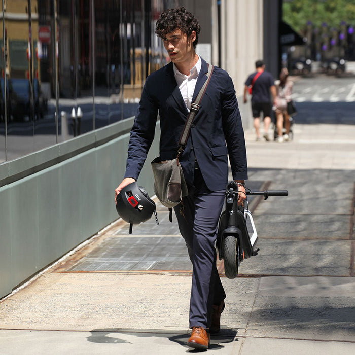 NIU KQI3 Sport Electric Scooter Lifestyle Folded