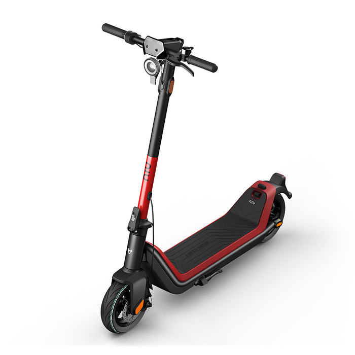 NIU KQI3 Sport Electric Scooter Red Front Side Top