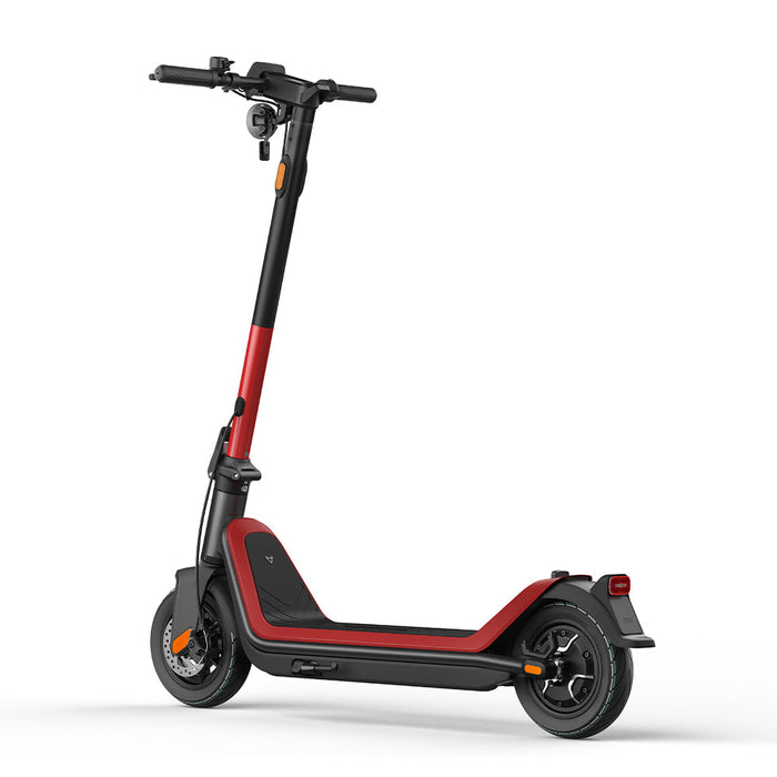 NIU KQI3 Sport Electric Scooter Red Rear Side