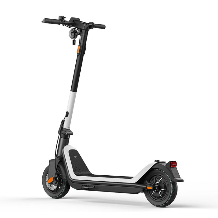 NIU KQI3 Sport Electric Scooter White Rear Side