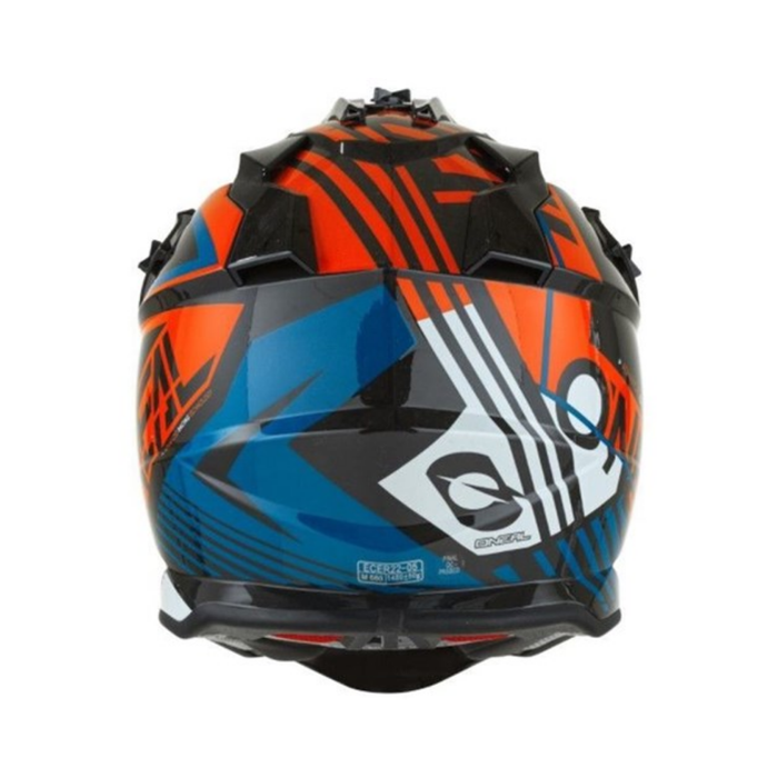 O’NEAL Youth 2 SRS Rush V.22 Helmet - Orange/Blue