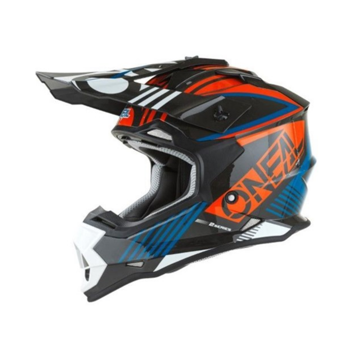 O’NEAL Youth 2 SRS Rush V.22 Helmet - Orange/Blue