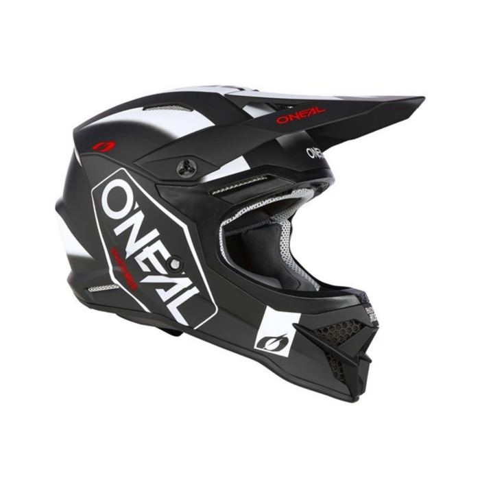 O'NEAL 23 3SRS HELMET HEXX - Black/White