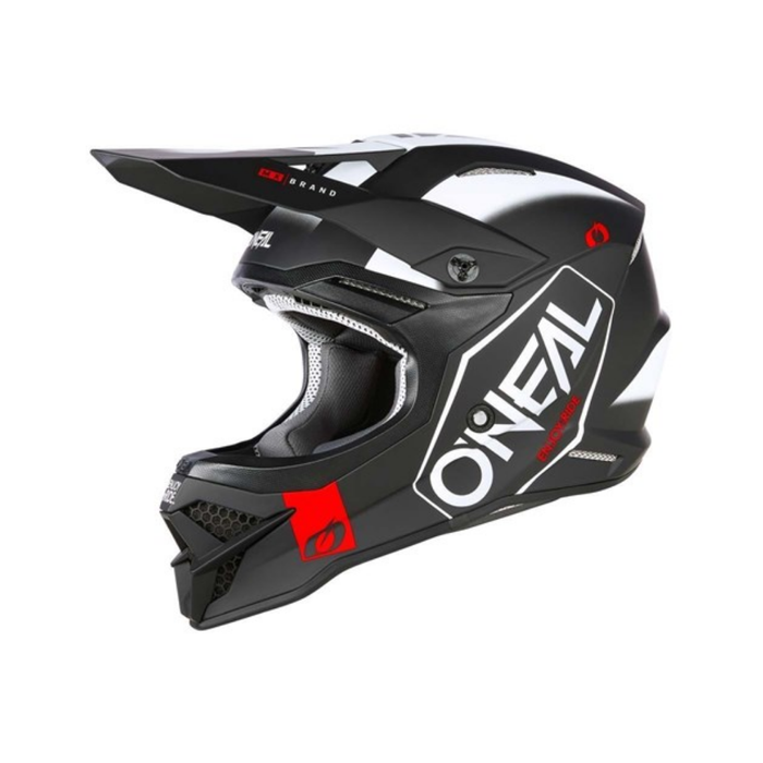 O'NEAL 23 3SRS HELMET HEXX - Black/White