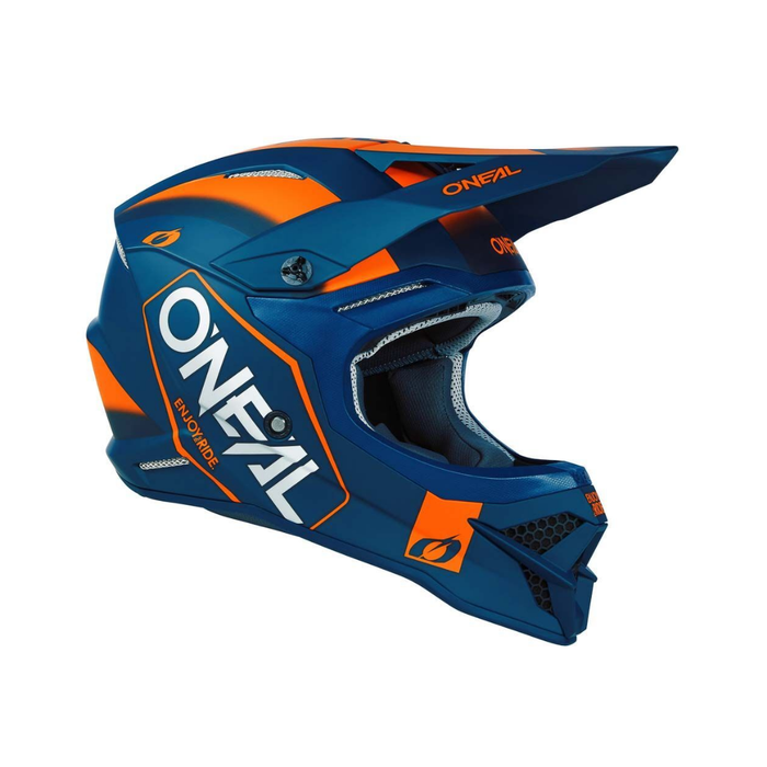 O'NEAL 23 3SRS HELMET HEXX - Blue/Orange