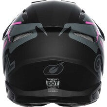 O'NEAL 21 3 SRS HELMET VOLTAGE BLK/PNK GLOSS ADULT 59/60CM (LG)