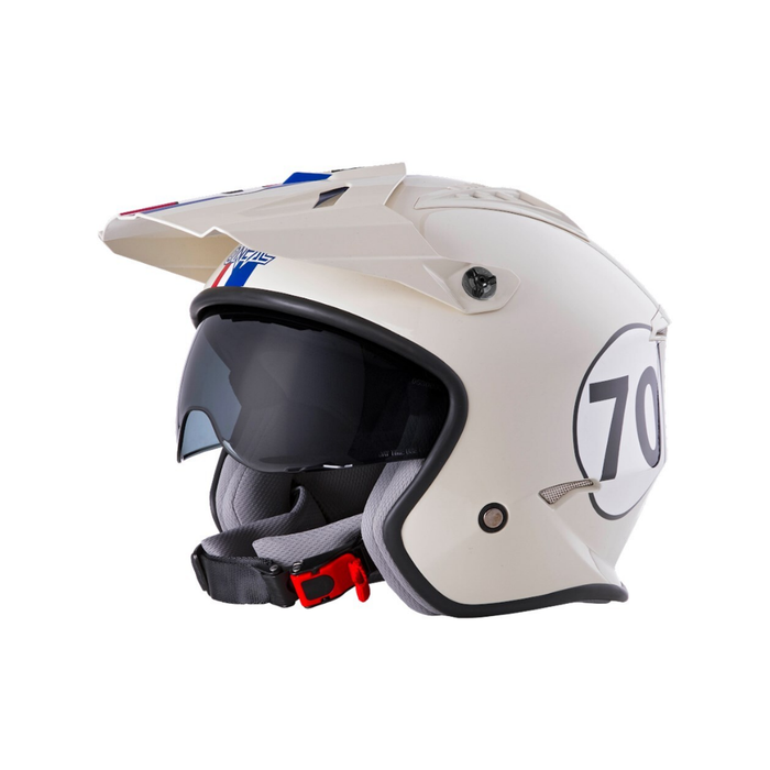 O’NEAL 24 Volt Herbie V.24 Helmet - White/Red/Blue