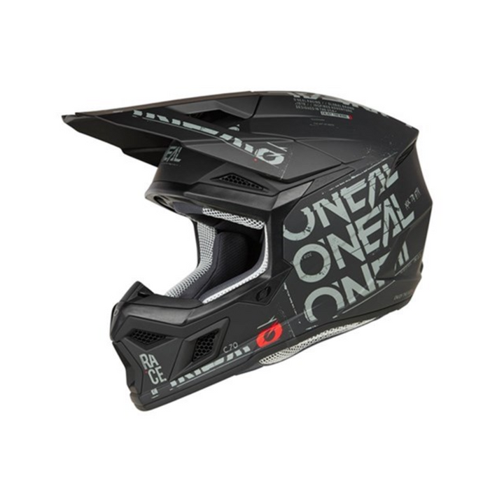 O'NEAL 25 3SRS Helmet Static V.25 | Black-Grey