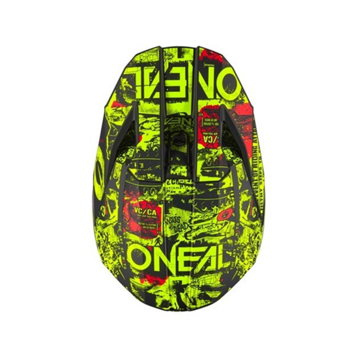 O'NEAL 25 3SRS Youth Helmet Attack V.25 | Black-Yellow