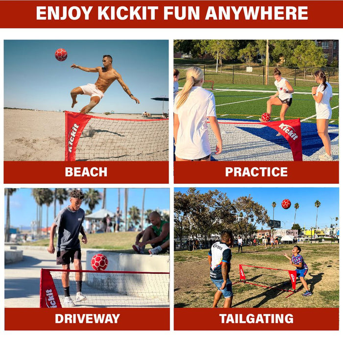 Kick It Soccer Tennis Game Set