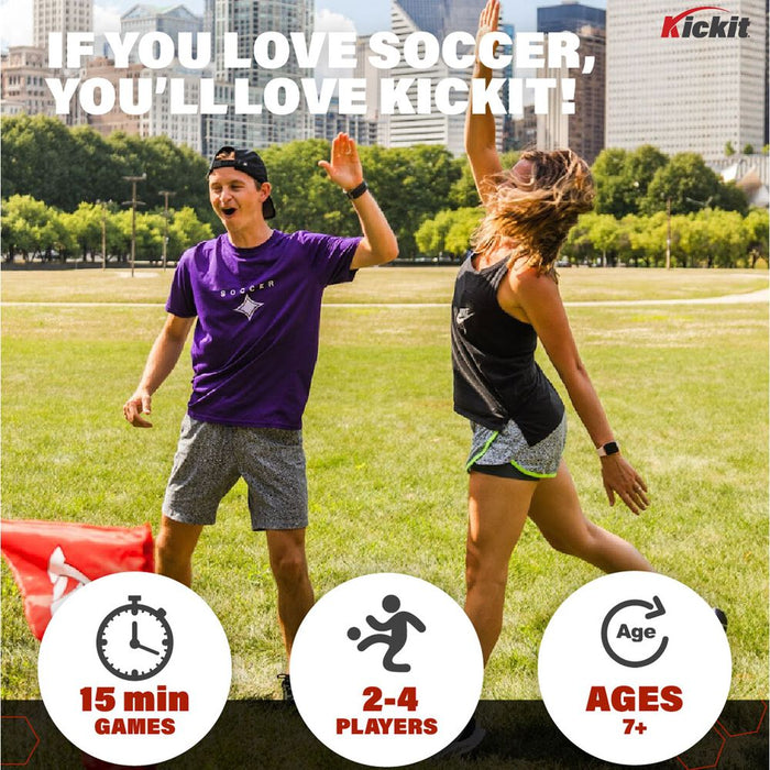 Kick It Soccer Tennis Game Set