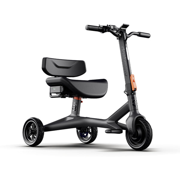 DASHMOTO DASH 3 CARBON BLACK - SCOOTER HUT