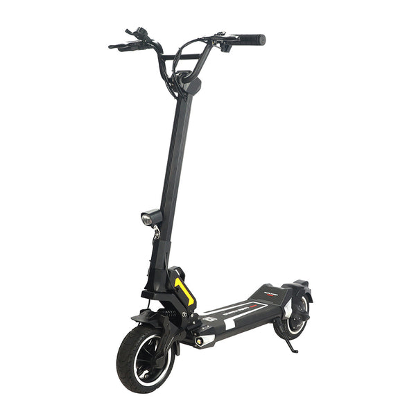 dualtron togo plus electric scooter front side left