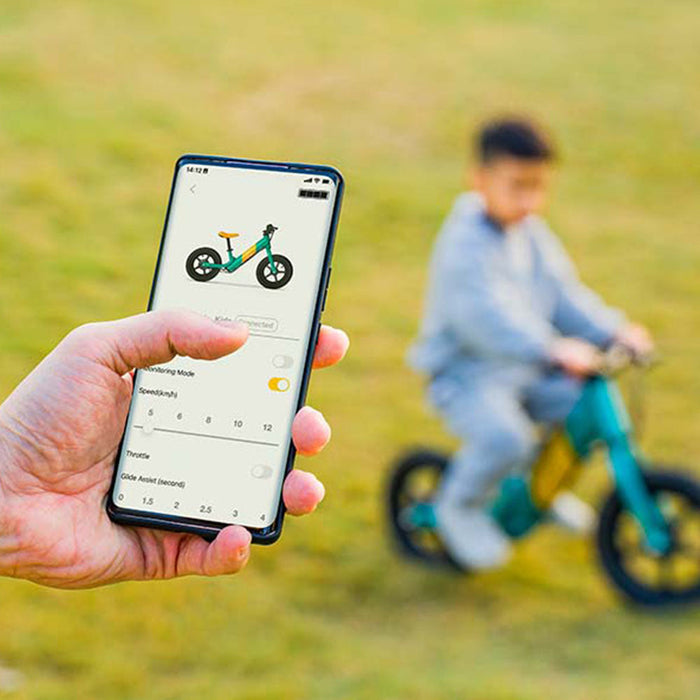 fiido kidz electric balance bike feature parental control