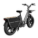 fiido t2 longtail cargo ebike grey side back