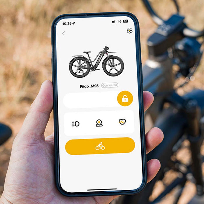fiido titan electric cargo bike feature keyless battery lock