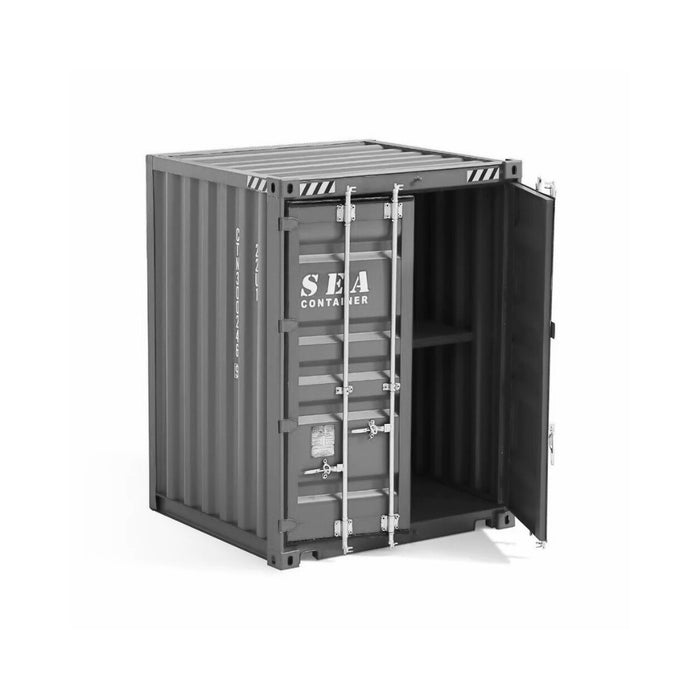 Urban Style Metallic Medium Retro Container