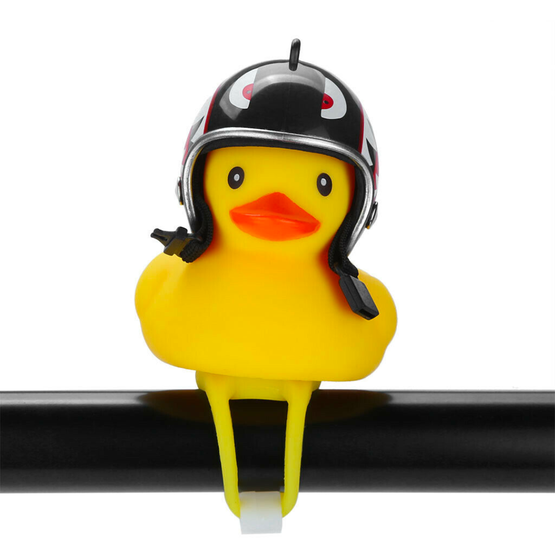 Yellow Duck The Ducky Bike Light Rubber Duck Bike Bell Light