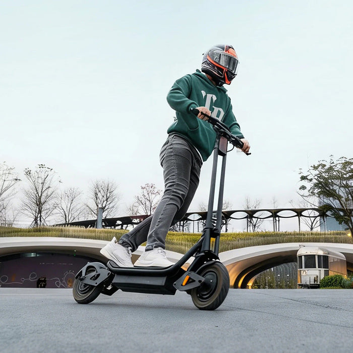 inmotion c10 pro electric scooter lifestyle bridge