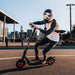 inmotion climber electric scooter lifestyle riding tilt