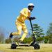 kaabo mantis urban lifestyle riding yellow