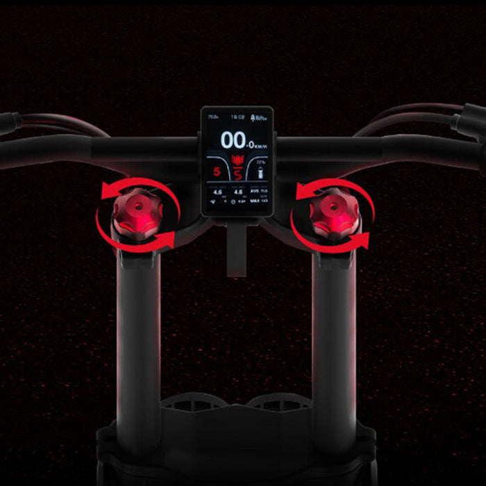 kaabo wolf king gtr max feature adjustable shocks