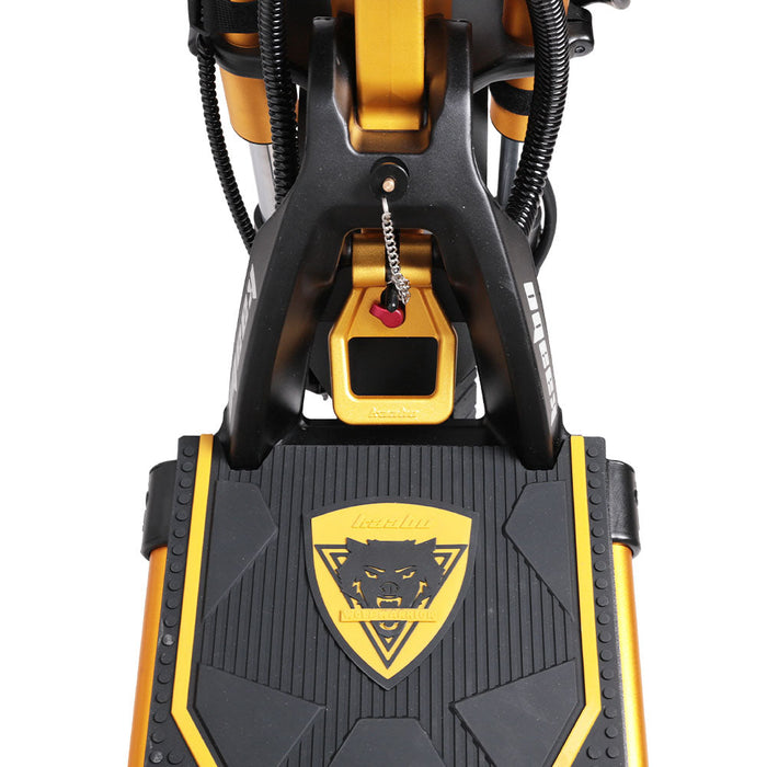 kaabo wolf king gtr max gold folding mechanism