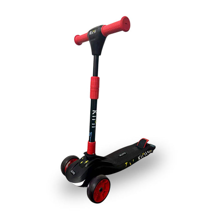 kimi electric scooter red side front