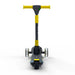 kimi electric scooter yellow back