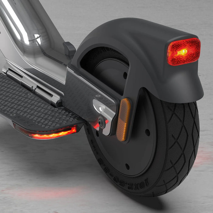 pure mclaren chrome rear light