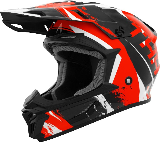 THH Rage Black/Red Helmet - Adult