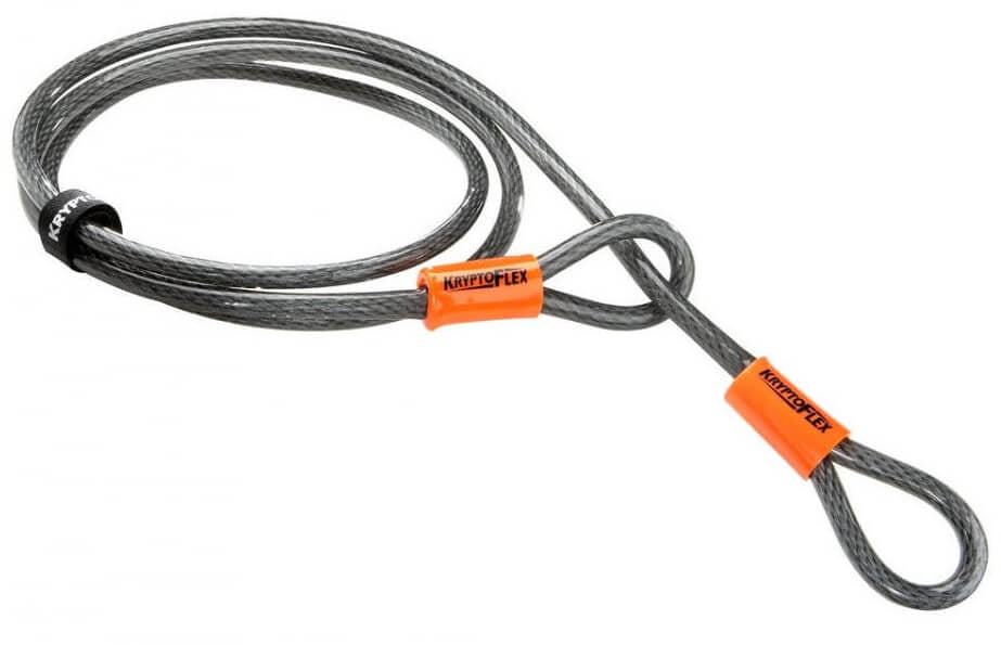 Kryptonite KryptoFlex 1007 Double Loop Cable 220cm x 10mm