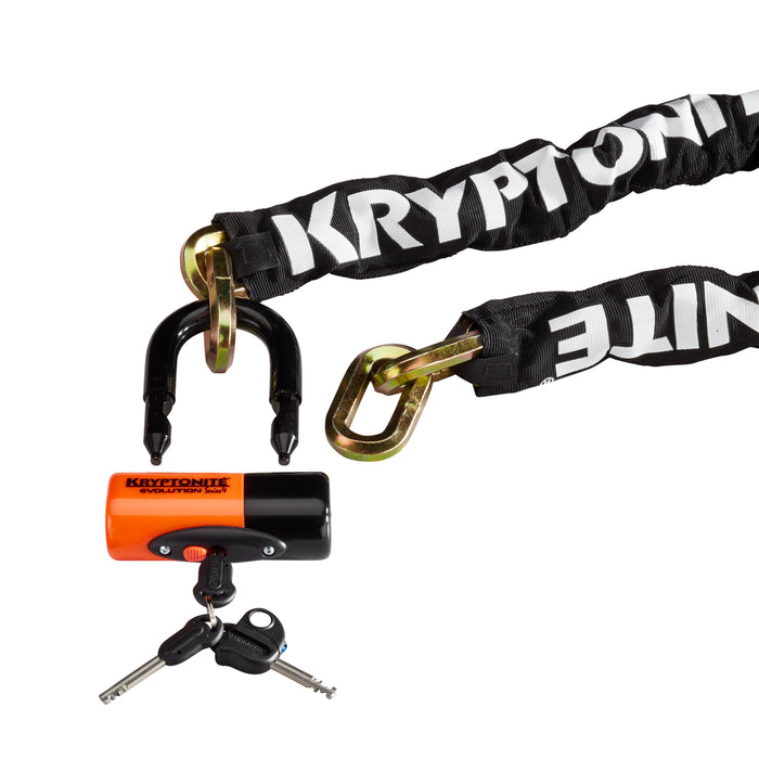 Kryptonite New York 1210 12mm Chain Evolution 14mm Disc Lock - 3.25" (100cm)