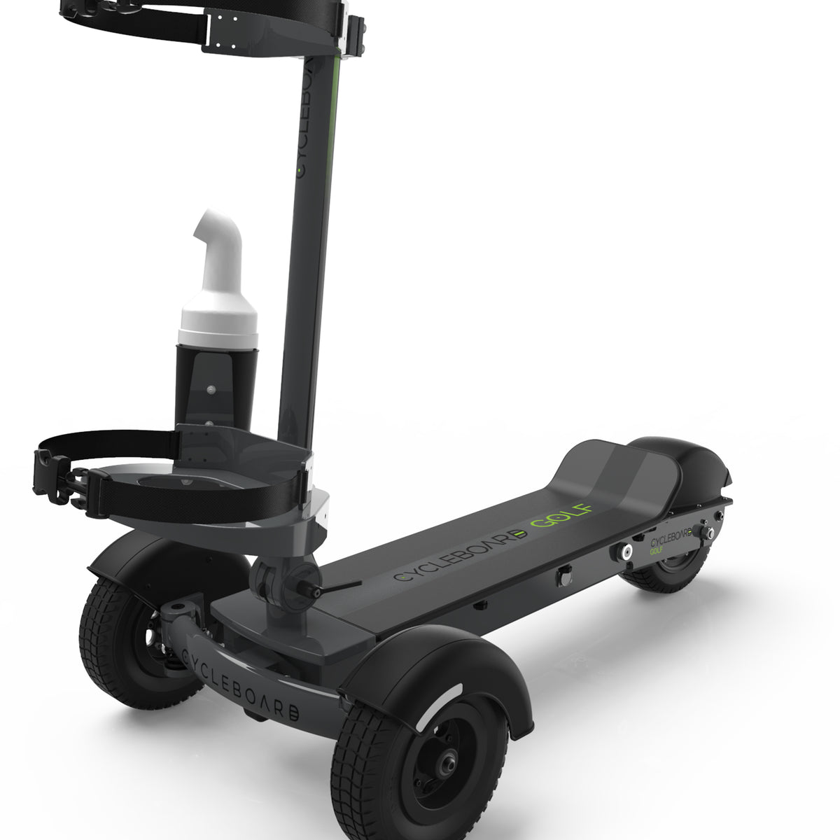CycleBoard Golf Carbon Grey Electric Vehicle — iScoot Australia - Main Image