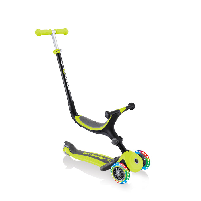 Globber GO UP Fold Plus Toddler Scooter with Lights