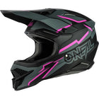 O'NEAL 21 3 SRS HELMET VOLTAGE BLK/PNK GLOSS ADULT 59/60CM (LG)