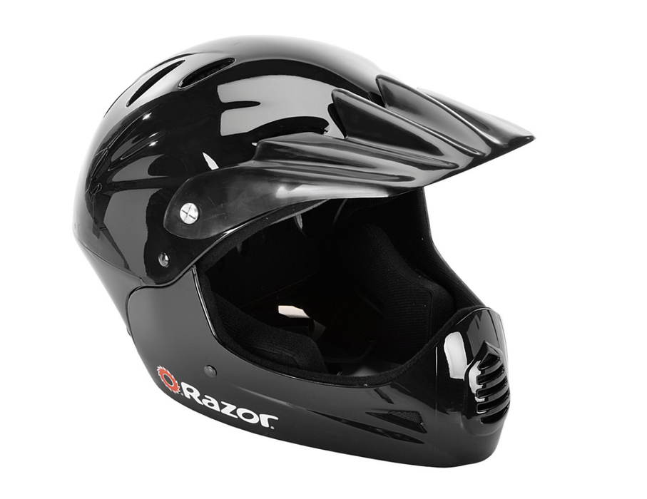 Razor Full Face Helmet - Gloss Black