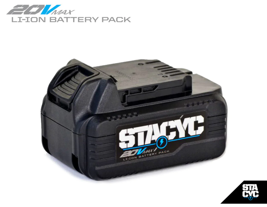 STACYC 20VMAX 5AH Battery (PRE ORDER - END OF APRIL)