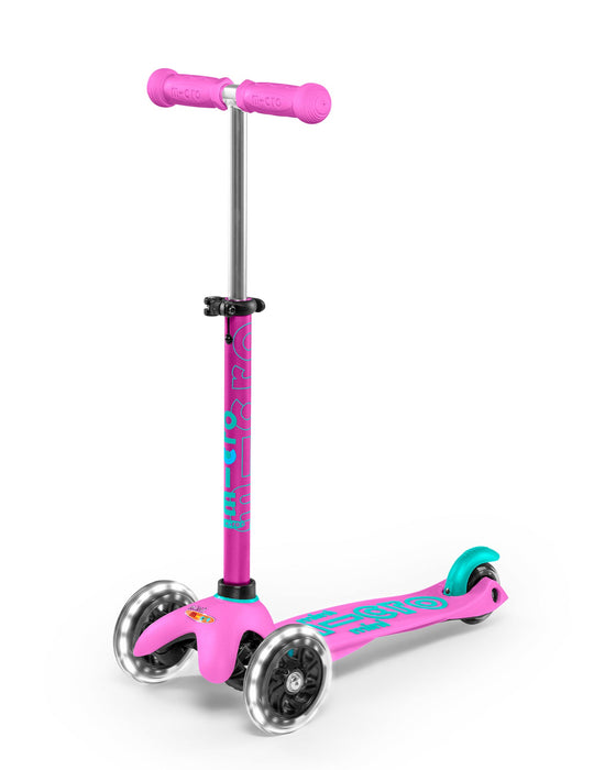 Micro Mini Deluxe 3 Wheel Scooter with LED Lights