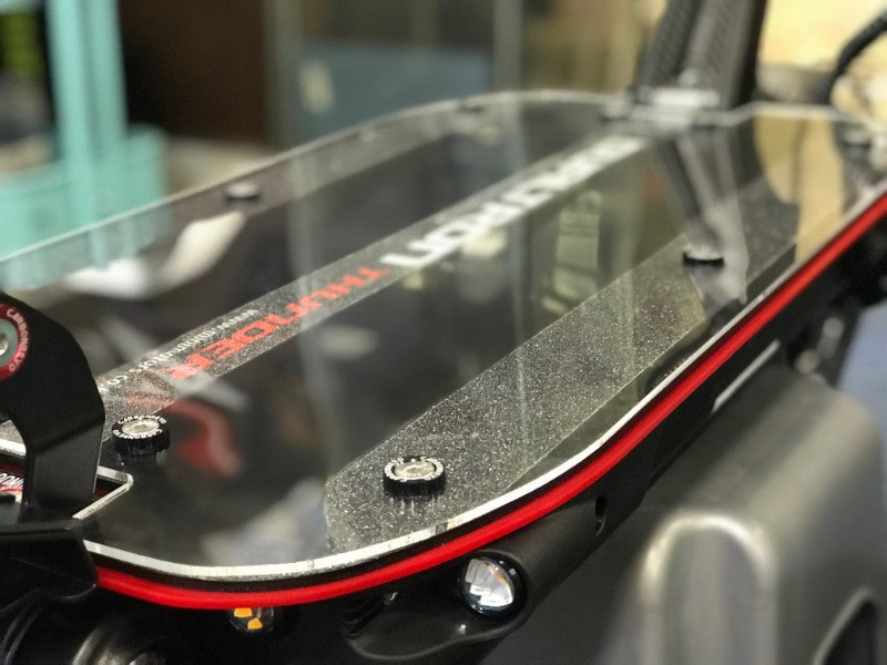 Carbonrevo Red Deck Liner for Dualtron III (only)