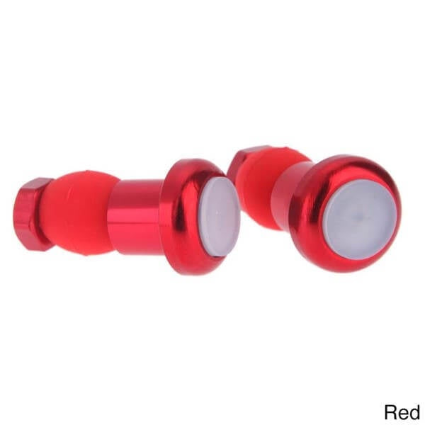 Cool LED Alloy Plugs for Kiddy Bar - Red